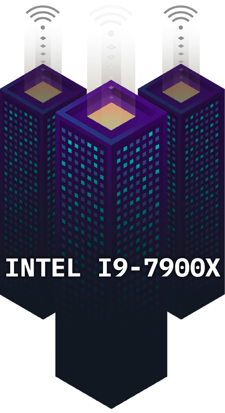 P9 Nodes dedicated servers - Intel Core i9-7900X