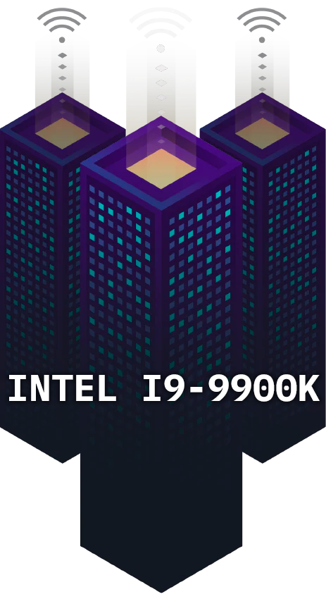 P9 Nodes dedicated servers - Intel Core i9-9900K