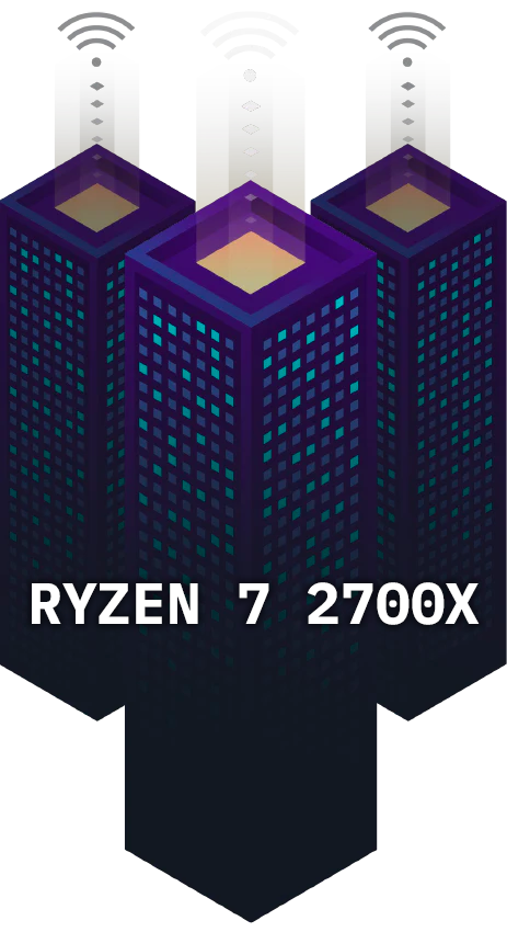 P9 Nodes dedicated servers - Ryzen 7 2700X